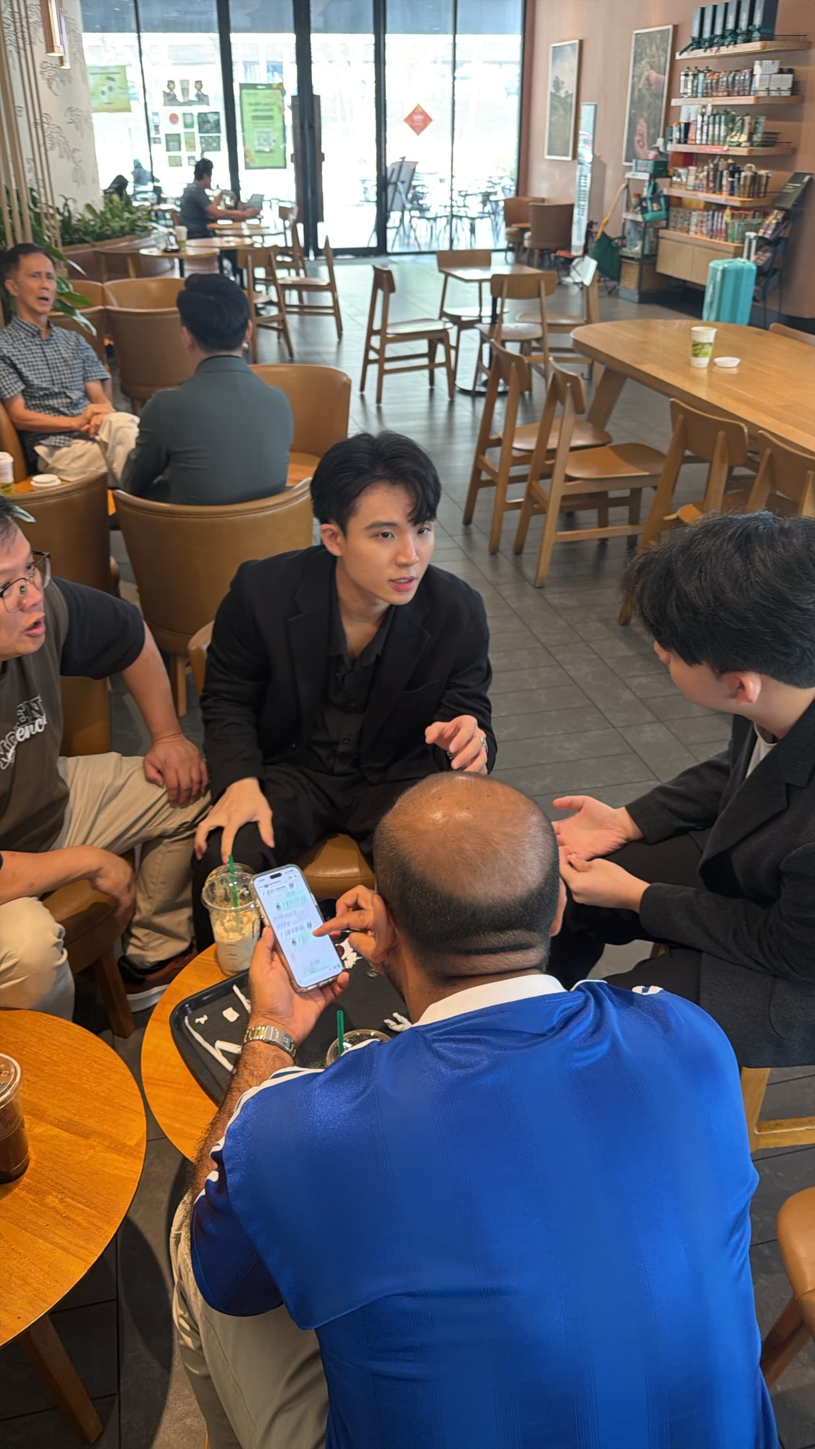 EP Consult team consulting with clients at a work session